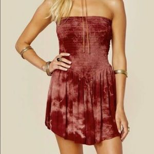 Planet blue blue life red romper size S